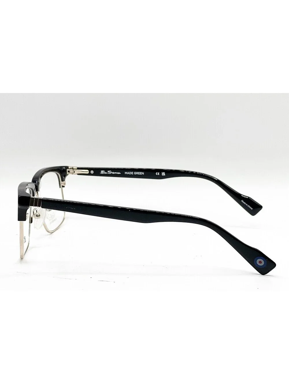 Ben Sherman Regents C01 Black Authentic Eyeglasses 53-18-140